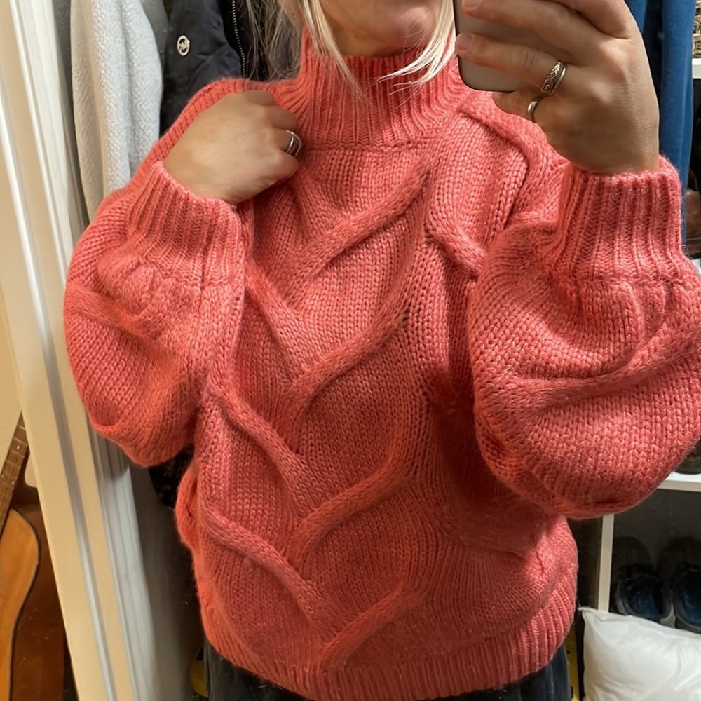 Chunky knit sweater